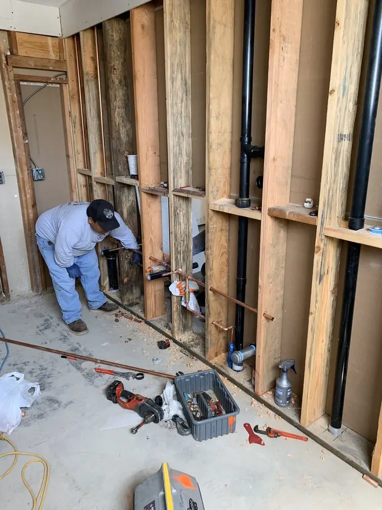 Commercial rough-in plumbing for Gas Line Repair in Atwoodville